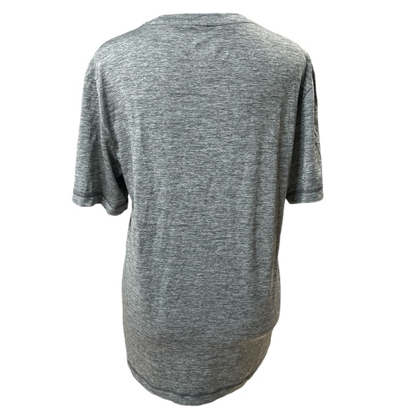 NFL Team Apparel Heather Gray NY Jets Football Women's Short Sleeve Tee Size S - Picture 3 of 11